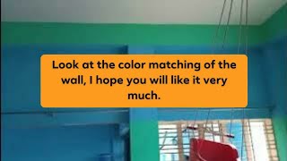 Look at the color matching of the wall, I hope you will like it very much.