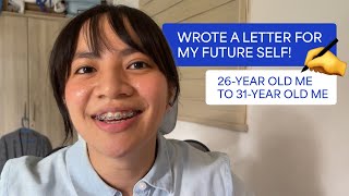 Reading a letter I wrote for myself 5 years ago [vlog no. 20]