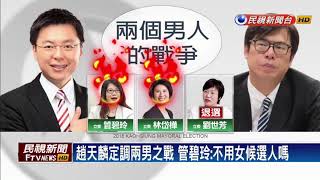 2018九合一－陳其邁壓軸登記初選 趙天麟「兩個男人說」延燒－民視新聞