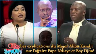 Les explications du Major Aliou Kandji sur l'affaire Pape Ndiaye et Boy Djiné - Taku Show