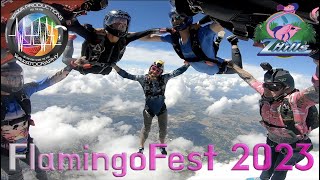 FlamingoFest Boogie 2023 4K Skydive City @skydivecity Skydiving Sky Family Zephyrhills Florida