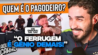 QUEM É O PAGODEIRO? FT. FERRUGEM | REACT AQUELES CARAS ft. Pig e Maciel