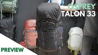 Osprey Talon 33 | Preview | La mochila ideal para travesías este verano y otoño, ¿a qué esperas?