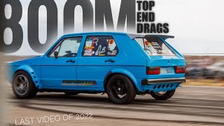 This 16vturbo vw  mk1 golf hits different 🤯 | SALDANHA DRAGS 800M TOP END DRAGS 2022