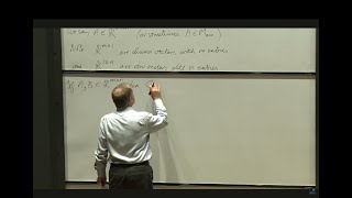 Linear Algebra 1: Matrix algebra - Oxford Mathematics 1st Year Student Lecture