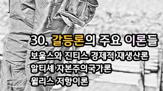 스토리텔링교육학30.주요갈등이론|경제적재생산론|자본주의국가론|윌리스의저항이론