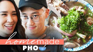 Pro Chef Vs. Mom's Homemade Pho • Homemade