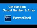 Windows PowerShell Get Random Output