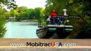 Mobitrac Aquatic Lake Weed Removal Harvester mower