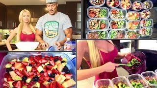 MEAL PREPPING & MY NEW YEAR DIET ROUTINE! | Gigi