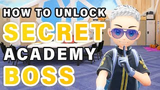 How to Unlock the Academy SECRET BOSS ► Pokemon Scarlet & Violet