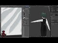 blenderでキャラクター制作 バーテンダー編 ＃23