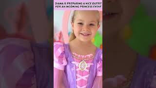 Diana Is Preparing A Nice Outfit For An Incoming Princess Event | Kids Highlights #shorts