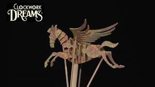 Clockwork Dreams - Impressionist Pegasus