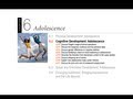 1100 06.2 - Adolescence - Cognitive Development