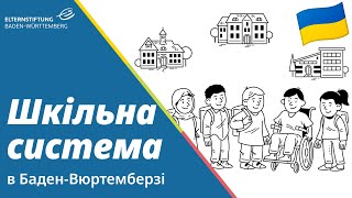 Шкільна система в Баден-Вюртемберзі - Elternstiftung Baden-Württemberg (ukrainisch/українська)