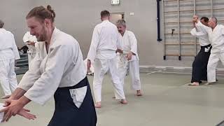 Short seminar by Niek Remkes (6th dan) at Aikikai Aikido Amsterdam (September 6th 2023)