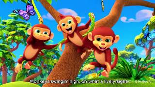 Wild \u0026 Free! 🦁🎶 A Jungle Adventure Song for Kids #JungleSong #KidsMusic #educationalsongs