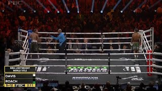 Gervonta Davis vs. Lamont Roach FULL FIGHT KNOCKOUT Highlights - Davis vs. Roach KO