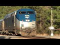 amtrak 162 ge p42dc solo phase v leads p089 08 through s.beard taking the siding sb u0026 hornsalutes