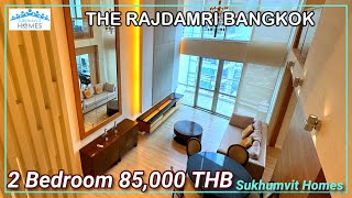 Luxury 2 Bedroom Duplex Condo For Rent The Rajdamri Condo Bangkok 85,000 THB Monthly