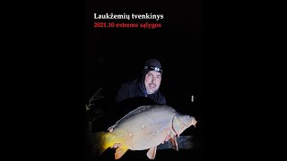 Laukžemių tvenkinys extreme sąlygos