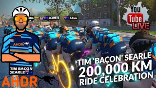 Lama LIVE: Tim 'Bacon' Searle 200,000km AHDR Celebration Ride! 🎉