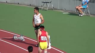 2023.8.19 九州選手権 男子4×100mR決勝(速報)