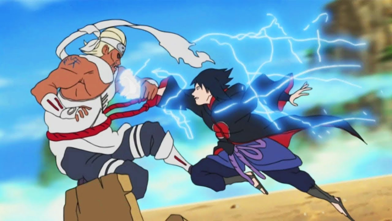 Sasuke Vs Killer Bee _ Full Fight _ English Sub _ [Naruto Shippuden ...