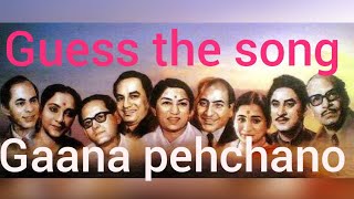 Bollywood old song quiz / guess old Song games / Identify song by tune / Gaana pehchano challenge