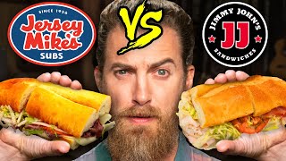 Jersey Mike's vs. Jimmy John's Taste Test | Food Feuds