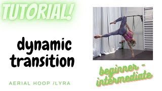 dynamic transmission on aerial hoop