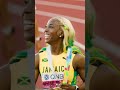 🇯🇲's Shelly-Ann Fraser-Pryce 🔥 #athletics #jamaica #running #worldathleticschamps #sprint #100m