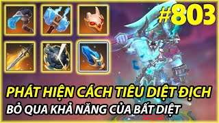 PHÁT HIỆN RA CÁCH TIÊU DIỆT ĐỐI THỦ MÀ BỎ QUA 3S BẤT TỬ CỦA BẤT DIỆT |  AUTO CHESS MOBILE 803