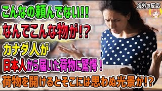 【海外の反応】「こんなの頼んでない！なんでこんな物が入っているの？」ネットショッピングを利用したカナダ人が日本人から届いた荷物に驚愕！荷物を開けるとそこには思わぬ光景が【日本人も知らない真のニッポン】