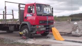 Heald HT1-Raptor Shallow Mount Automatic Bollard PAS68 Crash Test