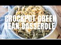 How To Make Crockpot Green Bean Casserole with Canned Green Beans