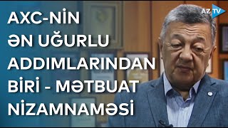 Azərbaycan Xalq Cümhuriyyətinin ən uğurlu addımlarından biri – Mətbuat haqqında nizamnamə