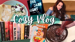 Reading Mystery \u0026 Thriller ARCs and New Releases 📚 Greek Chicken, Organizing, and Brownies