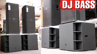 DJ BASS बाप है सिंगल Bass का।Aerons Subwoofer