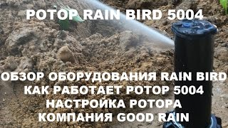 Ротор Rain Bird 5004 - роторный дождеватель Рейн Берд