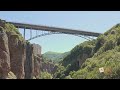 exploring jermuk waterfall in armenia