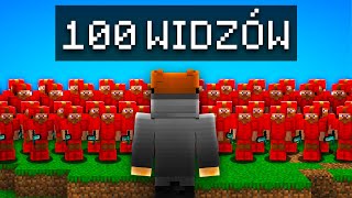 FOMMY VS 100 ŁOWCÓW NA BEDWARS!