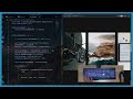 ASMR Programming - Sliding image animation using HTML, CSS, and JS - No Talking