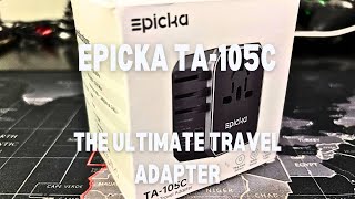 EPICKA TA-105C World Travel Adapter!