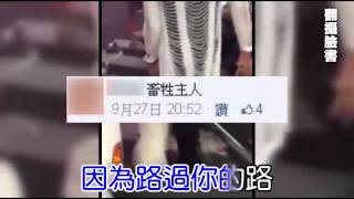 狗當小孩牽 情侶被肉搜--蘋果日報 20140930