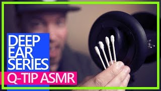 DEEP EAR PURE ASMR SERIES 👂 Ear Cleaning With Q-Tip (no talking, 4K60)