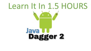 DAGGER 2 tutorial with android for beginners in Java.