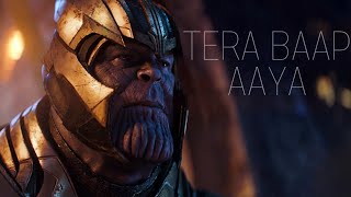 TERA BAAP AAYA || THANOS || LOKI || ULTRON || VILLAINS SPECIAL || COMMANDO 3 || MARVEL EDIT ||🔥🔥