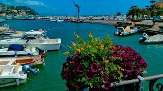 Rapallo/ Italy- Walking Tour 4K (FULL HD)- Ligurian Coast / Liguria, BEST SUMMER DESTINATION 2021